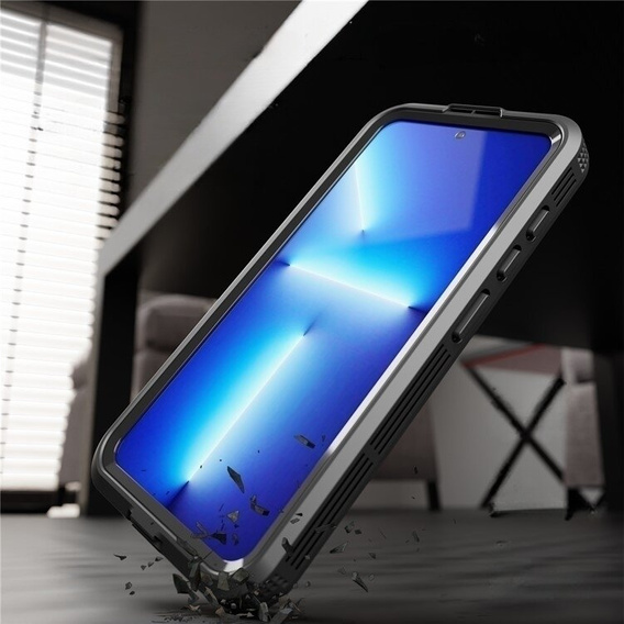 Водонепроницаемый чехол для Samsung Galaxy S24, Redpepper, для MagSafe, чёрный