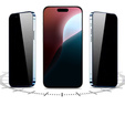 Загартоване скло ERBORD 9H Easy App Anti-Peep для iPhone 17 Pro / 17 / 16 Pro