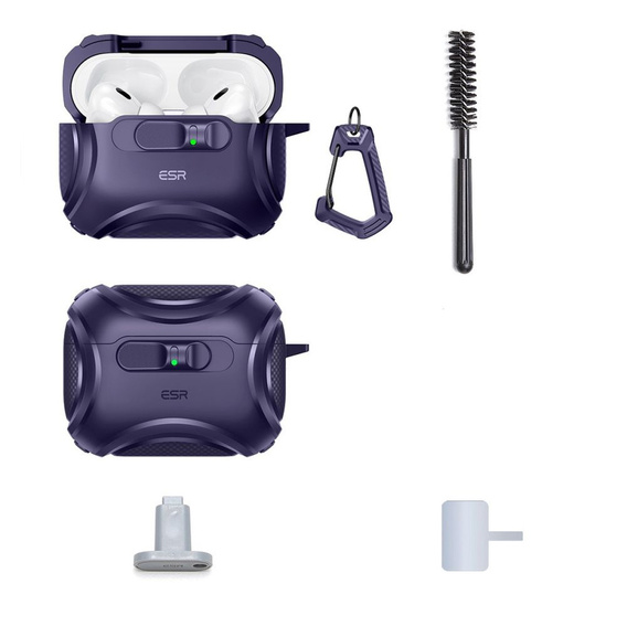 Чохол для навушників з MagSafe ESR Cyber FlickLock для Apple AirPods Pro 3