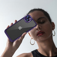 Чехол для iPhone 15 Plus, ERBORD Impact Guard, тёмно-фиолетовый
