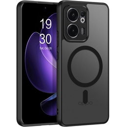 Чохол для Oppo Reno 13F / Oppo Reno 13FS, для MagSafe, ERBORD Matt Case, чорний