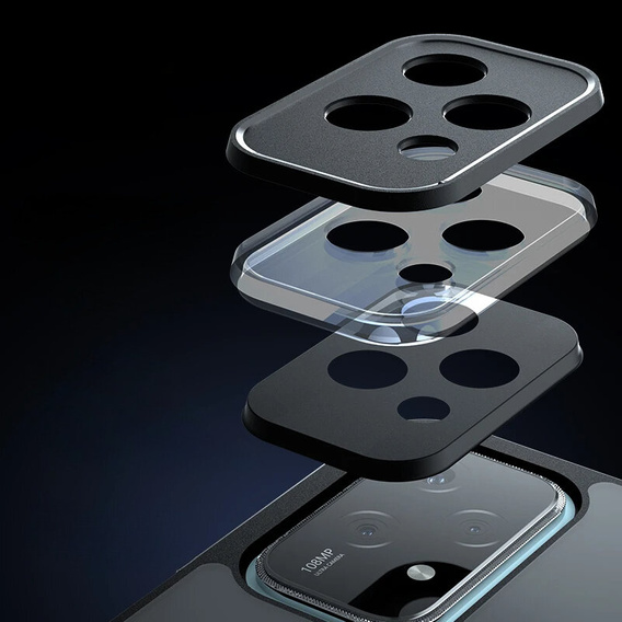 Чохол для Honor 200 Lite, Fusion Hybrid, для MagSafe, чорний