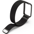 Металический браслет с чехлом для часов Xiaomi Mi Band 7 Pro, Black