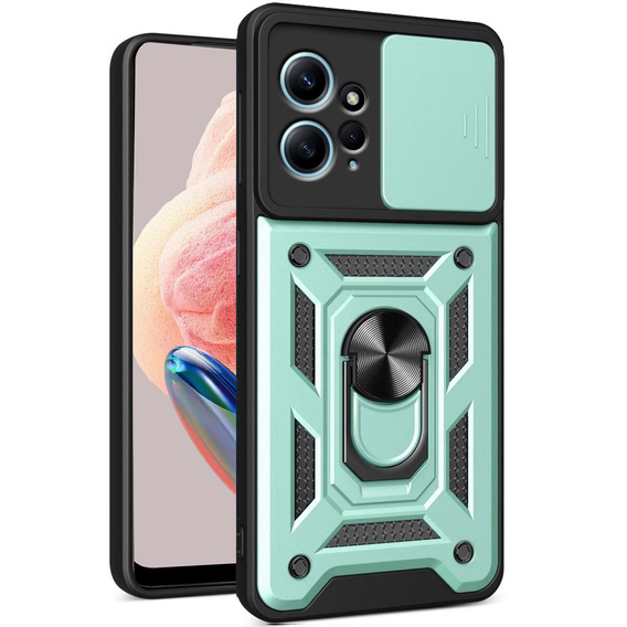 Чохол NOX Camera Slide Xiaomi Redmi Note 12 4G, CamShield Slide, зелений