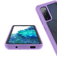 Чехол для Samsung Galaxy S20 FE, Shockproof, с пленкой, фиолетовый