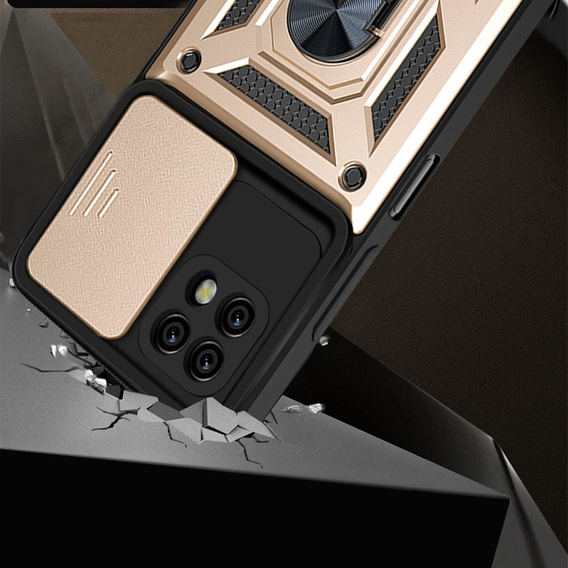 Чохол NOX Camera Slide до Realme C21Y / C25Y, Gold