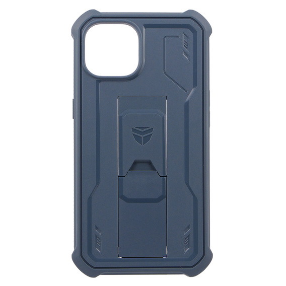 Бронированный чехол для iPhone 13 / 14, Dexnor Full Body, темно-синий