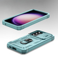 Чохол NOX Camera Slide Samsung Galaxy S23 FE, CamShield Slide, зелений