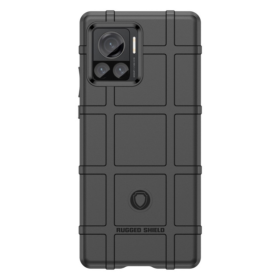 Чехол до Motorola Edge 30 Ultra 5G, Rugged Shield, чёрный