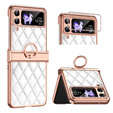 Чехол для Samsung Galaxy Z Flip 4 5G, Rhombus Grid