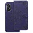 Чохол-книжка для Oppo A38 4G / Oppo A18 4G, Mandala, фіолетовий