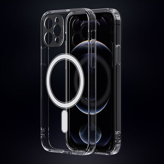 Чoхол Silicone до iPhone 11 Pro, MagSafe, Red