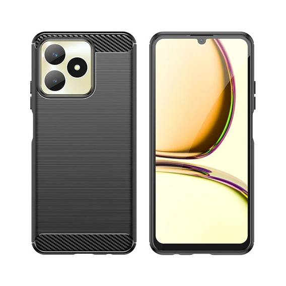 Чoхол до Realme Note 50, Carbon, чорний