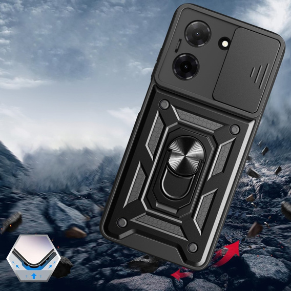 Чохол NOX Camera Slide Xiaomi Redmi A5, CamShield Slide, чорний