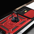 Чехол NOX Camera Slide Xiaomi Poco F4 GT, CamShield Slide, красный