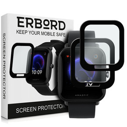 2x Гібридне скло ERBORD для Amazfit BIP U PRO
