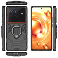 Чoхол до Vivo X80 Pro 5G, Kickstand Ring, чорний