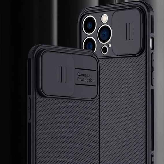 Чехол для iPhone 14 Pro, Camera Slide, чёрный