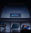 Чехол-клавиатура для iPad 7/8/9 10.2, Dexnor Magnetic Keyboard Touchpad, чёрный