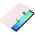 Чехол для Samsung Galaxy Tab S10 FE+ Plus, Smartcase Hybrid, с местом для стилуса, розовый