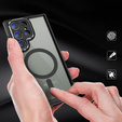 Чохол для Samsung Galaxy S24 Ultra, ERBORD Impact Guard, MagSafe, чорний