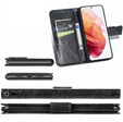 Откидной чехол для Realme 12 Pro 5G / 12 Pro+ 5G, Butterfly, чёрный