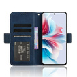 Откидной чехол для Oppo Reno 11F 5G, Card Slot, темно-синий