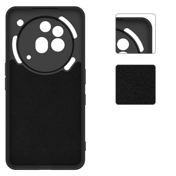 Чoхол до Nothing Phone 3a Pro, Silicone Lite, чорний