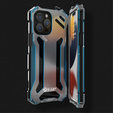 Чехол R-JUST для iPhone 13 Pro, Hollow Armour, синий