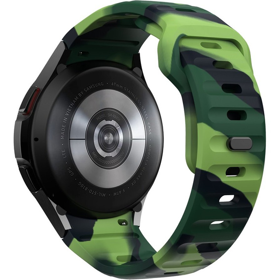 Силіконовий ремінець для Fitbit Inspire 3, Red Samsung Galaxy Watch 4 / 5 40/42/44/46/45MM PRO, Dark Blue / Red