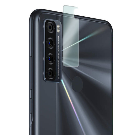 Закаленное стекло камеры для TCL 20 SE, синий
