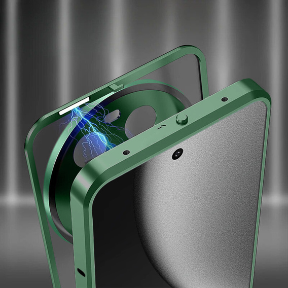 Чехол для Xiaomi 15 Ultra, Frame Case, зелёный