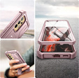 Бронированный чехол для Samsung Galaxy A53 5G, Dexnor Full Body, розовый rose gold