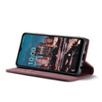 Чехол CASEME для Samsung Galaxy A04S / A13 5G, Leather Wallet Case, красный