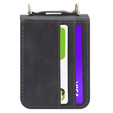 Чехол Leather Card Slots для Samsung Galaxy Z Flip3 5G, Black