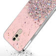 Чoхол до Huawei Mate 20 Lite, Glittery, рожевий