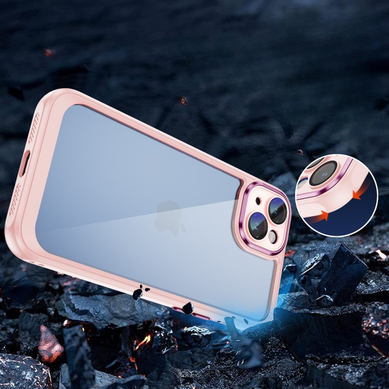 Чехол для iPhone 14, ERBORD Impact Guard, розовый
