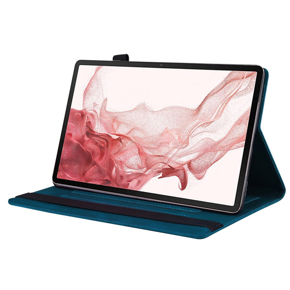 Чехол для Samsung Galaxy Tab S10 FE+ Plus, Classic, с местом для стилуса, синий