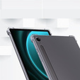 Чохол для Samsung Galaxy Tab S9 FE, з тримачем для стилуса, силіконовий, прозорий