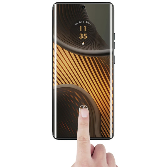 Ультрафиолетовое закаленное стекло для Motorola Edge 50 Ultra