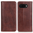Флип-кейс для Google Pixel 9A, Split Leather, коричневый