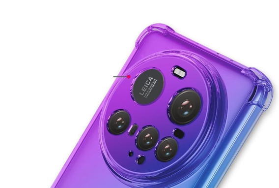 Чохол для Xiaomi 15 Ultra, Gradient Dropproof, Фіолетовий / синій