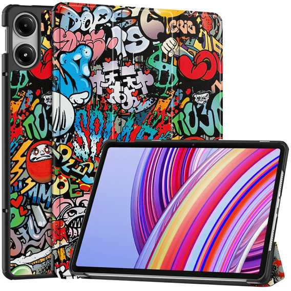 Чехол для Xiaomi Redmi Pad Pro / Xiaomi Poco Pad, Smartcase, graffiti