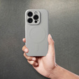 ERBORD Силіконовий чохол для iPhone 15 Pro Max, титановий сірий