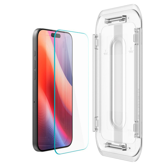 Загартоване скло SPIGEN Glas.TR EZ Fit (2 шт) для iPhone 17 Pro Max / 16 Pro Max