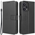 Откидной чехол для Poco F5 5G, Wallet Smart Magnet, чёрный