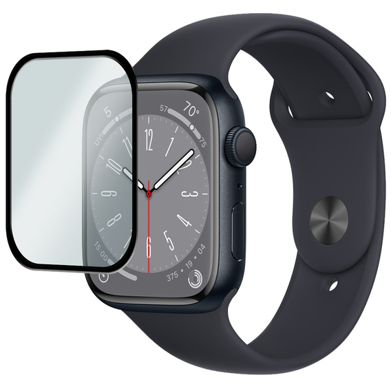 2x Гібридне скло ERBORD для Apple Watch 7/8/9 45mm