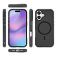 Чехол MagForce для iPhone 17, для MagSafe, бронированный, черный