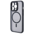 Чехол MagSafe для iPhone 15 Pro, Hybrid Matte Lens Pro, черный
