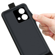 Откидной чехол для Motorola Moto G84, Flip, чёрный